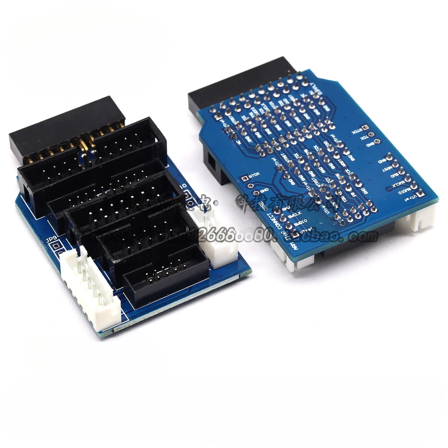 10pcs JLINK V9 Adapter Conversion Board J-LINK V8 Simulator Multifunctional Downloader Development Board