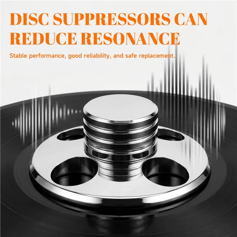 【HOT A69Z!】For Dampens Unwanted Resonance Vinyl Record Weight LP Disc Stabilizer Turntable Clamp Reduce Resonance For Damping Pl