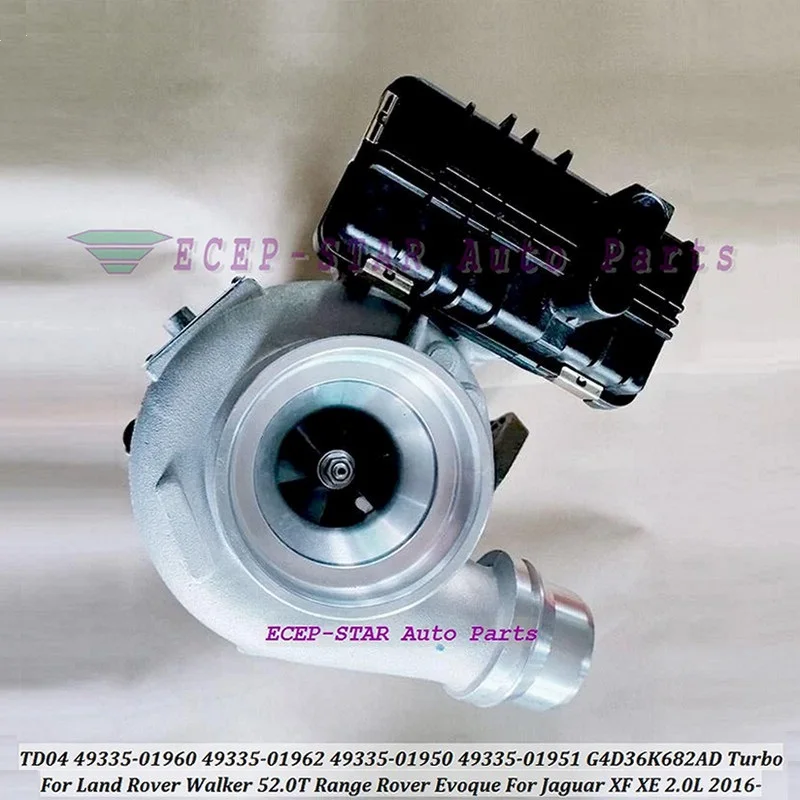 Turbo 49335-01960 49335-01951 49335-01920 49335-01931 G4D36K682AF 49335-01900 49335-01910 For Land Rove for Jaguar XF XE F-Pace