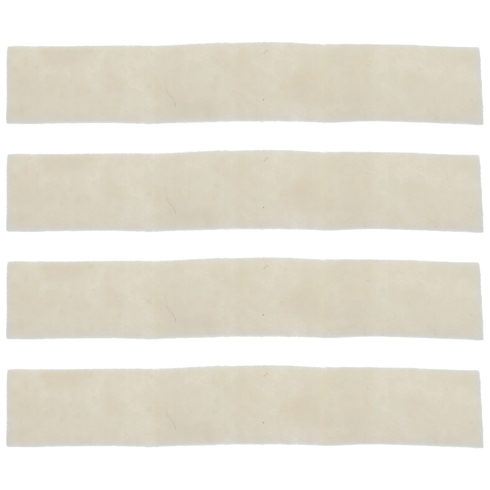 

4Pcs Erhu Sound Filter Wool Mat Practical Instrument Accessory Erhu Practice Mute Durable Scratch Protection Huqin