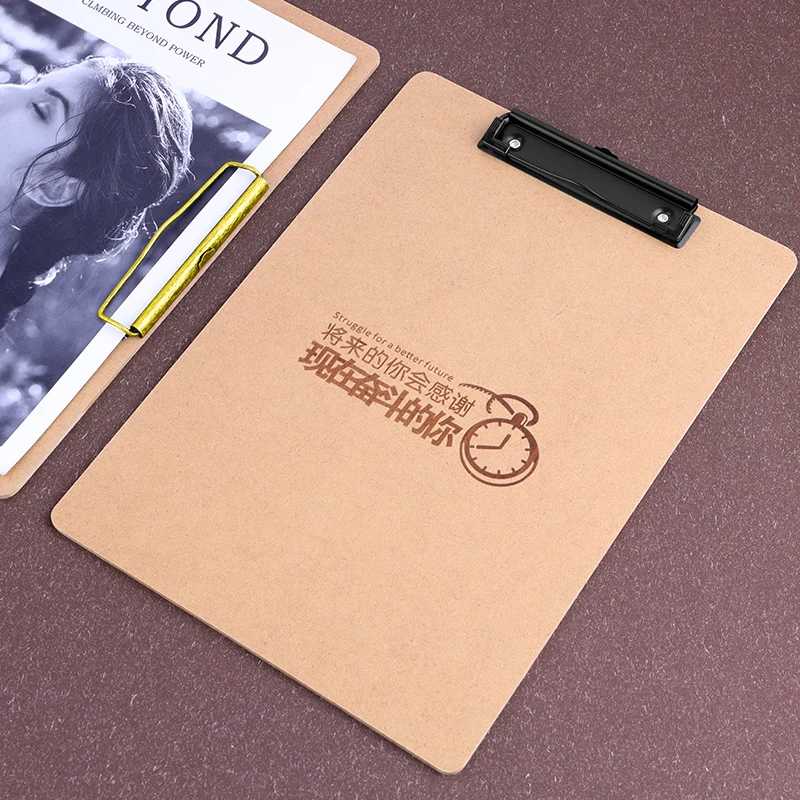 A4 Fiberboard Writing Clipboard High-Quality Writing Board Durable Clip Board with Fiberglass Base for Writing, Drawing