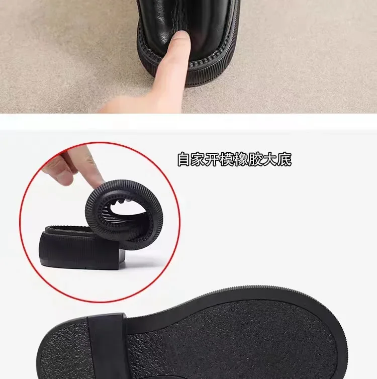 Damen-Loafer mit weicher Sohle - Bequeme Slip-On Flats, geeignet für Pendeln und Freizeitkleidung, minimalistisches Design, Mutter-Schuhe – Detail 19