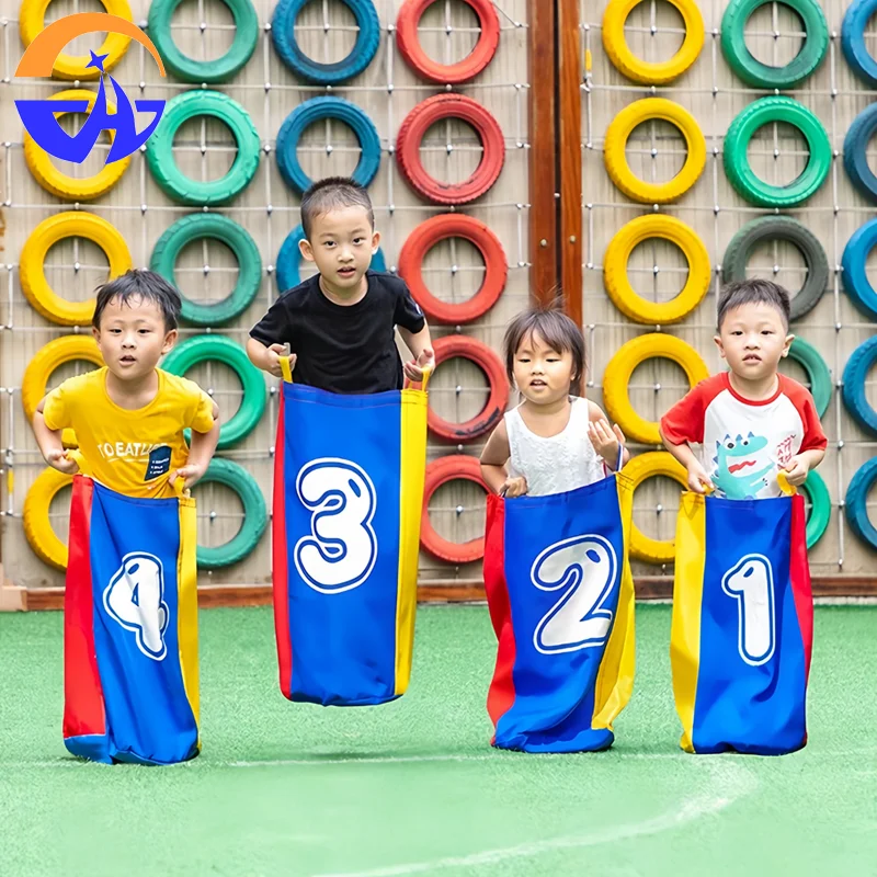 Sacs de saut kangourou pour sports de plein air pour enfants et adultes, jouets d'interaction parent-enfant à l'école