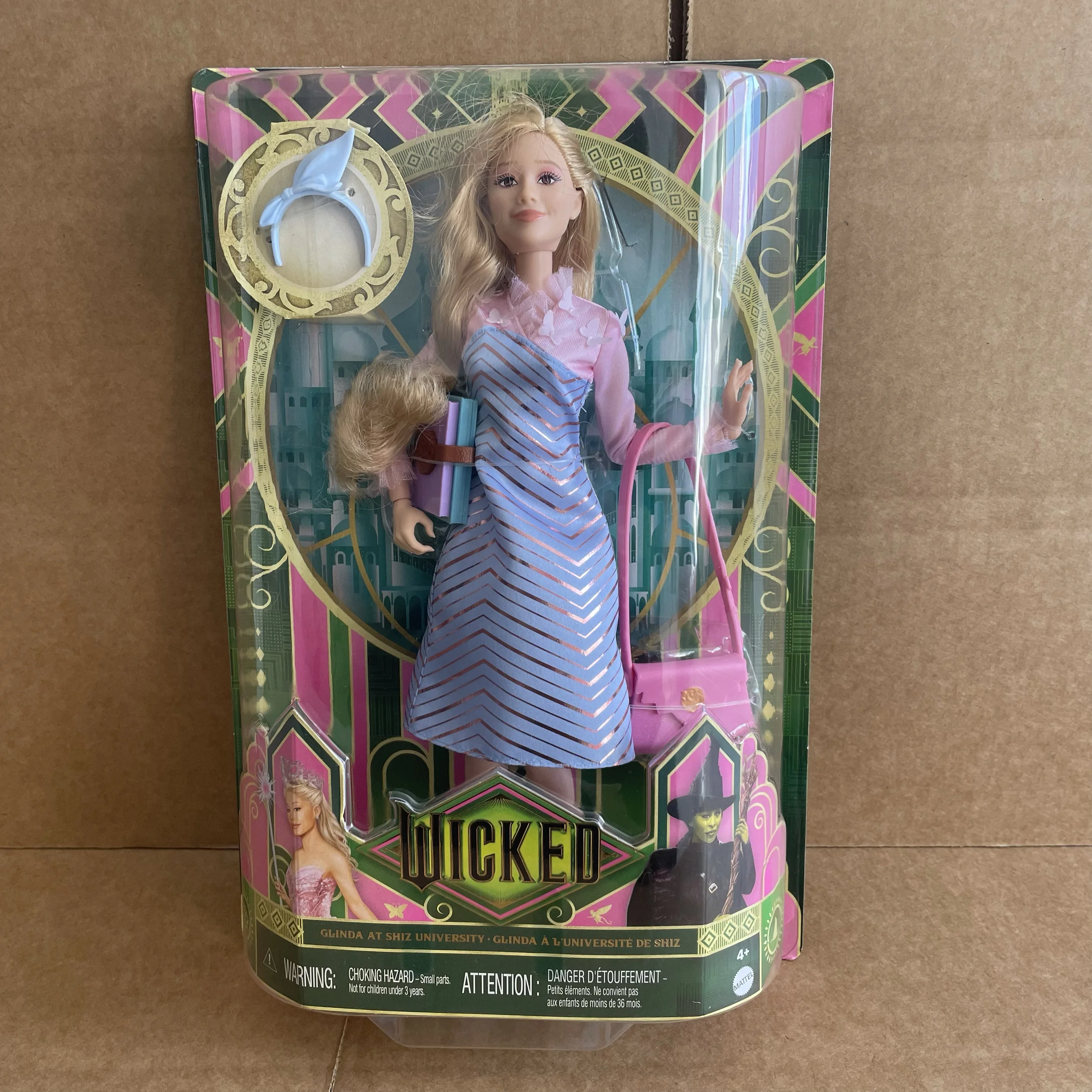 

（in stock）Wicked Musical Glinda Fiyero Prince Movie Doll Set Official Collector Edition Fast Shipping