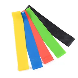 Elastic Belt For Yoga Tension Resistance BeltSquat Aid Resistance Bands Fitness Set Rubber Loop Strength Training Workout