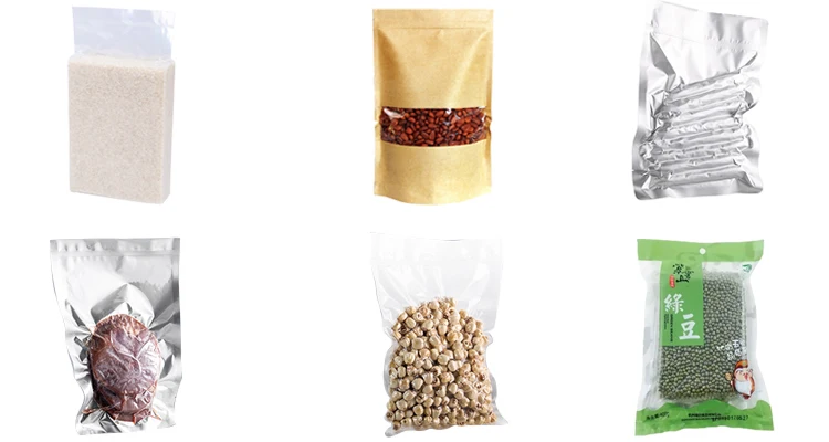 DZ-260 Automatic Desktop Vacuum Sealer Mini Vacuum Packaging Machine for Food Rice Meat Fish