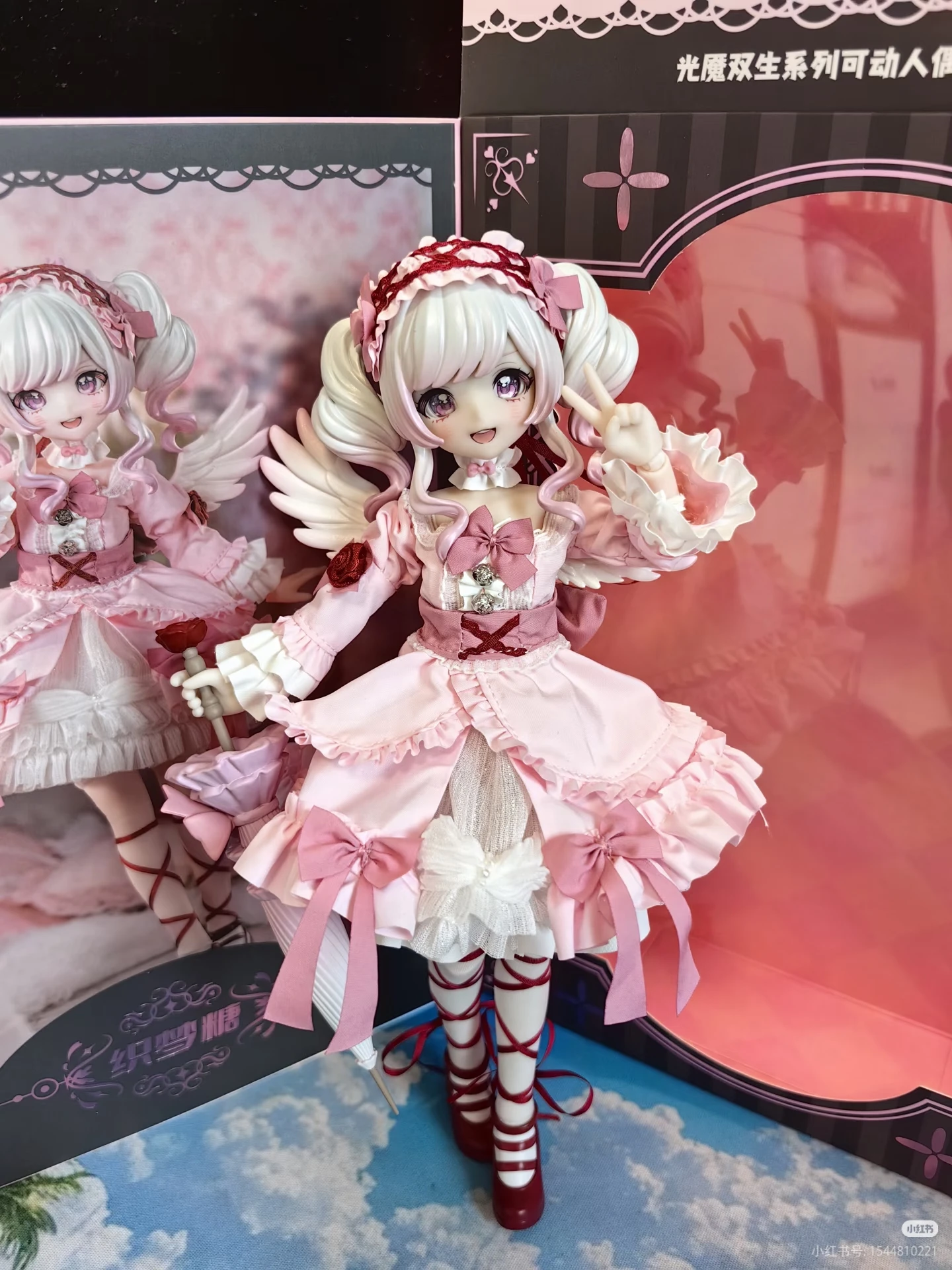 

Коллекционная шарнирная кукла Neoedentoys Luminous Night Twin Dream Cat, масштаб 1/6, 22 см, BJD, в слепой коробке, настольный подарок