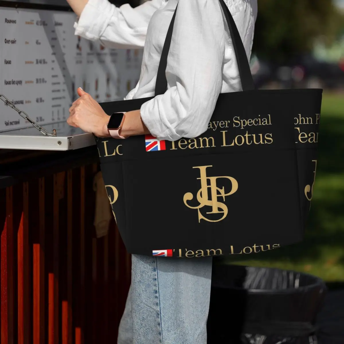 Jps John Player Special Classic Logo Beach Tote Bag Sport Gym Yoga Duffle Large Tote Bag Women Travel Bag Fitness bag