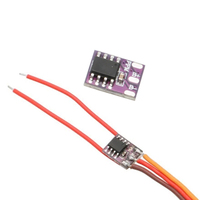 4PCS 3.5-6V 1S 1.8A Two-way Brushed ESC Linear Speed Regulation Break Switchable Speed Controller for RC Airplane Coreless Motor