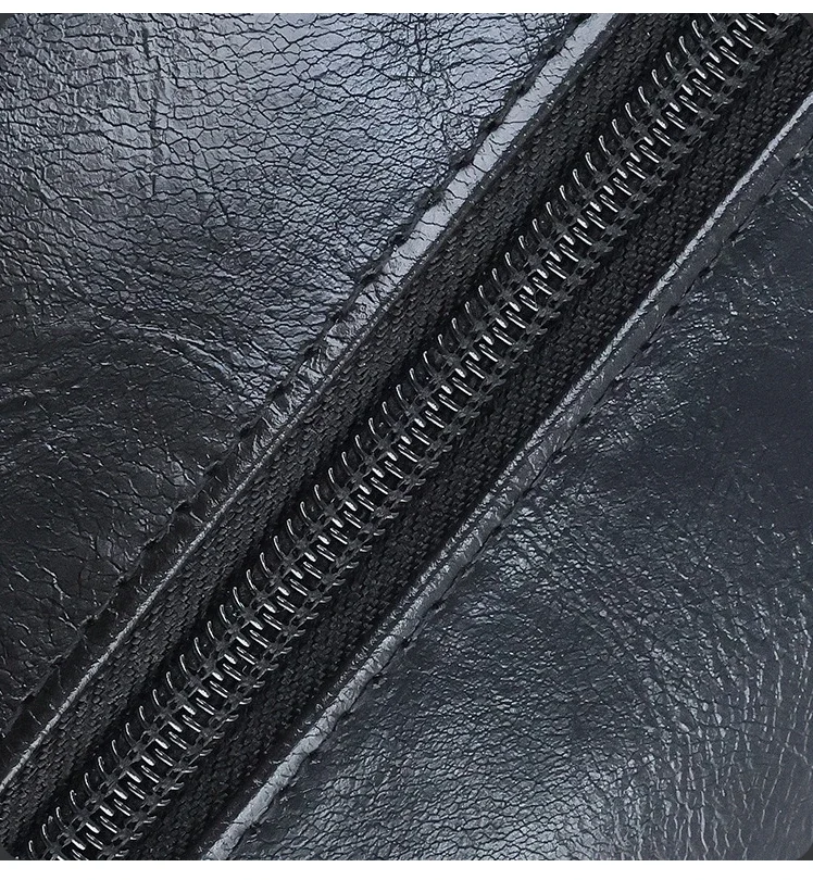 Zipper PU Leder Männer Business Tragbare Lagerung Tasche Toilettenartikel Organizer Frauen Reise Kosmetik Tasche Hängen Wasserdichte Waschen Beutel – Detail 11