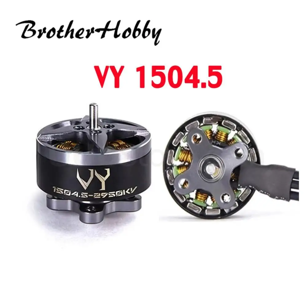 

1-4pcs BrotherHobby VY 1504.5 4-6S 2650KV / 2950KV / 3950KV Brushless Motor for FPV Racing Drone and FPV RC MultiRotor