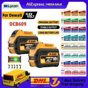 60V 9000mAh untuk Penggantian Baterai Dewalt DCB609 Baterai Li-ion DCB200 DCB606 DCB205 DCB206 DCB209 DCB182 Baterai Perkakas Listrik 8 baterai lithium 60v penjualan terbaik - №