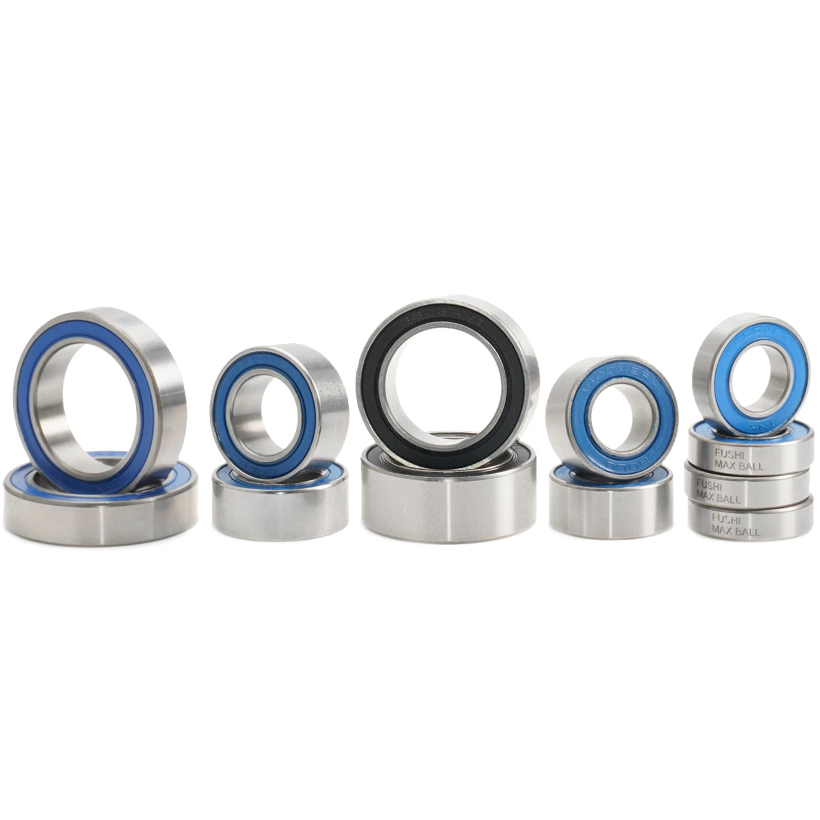 12PCS Fahrrad Radnabe Lager Kit MAX Lager Bike Pivot Chrom Stahl Für Schiene 2020-2025 Gestänge fahrrad Rahmen Systeme Set