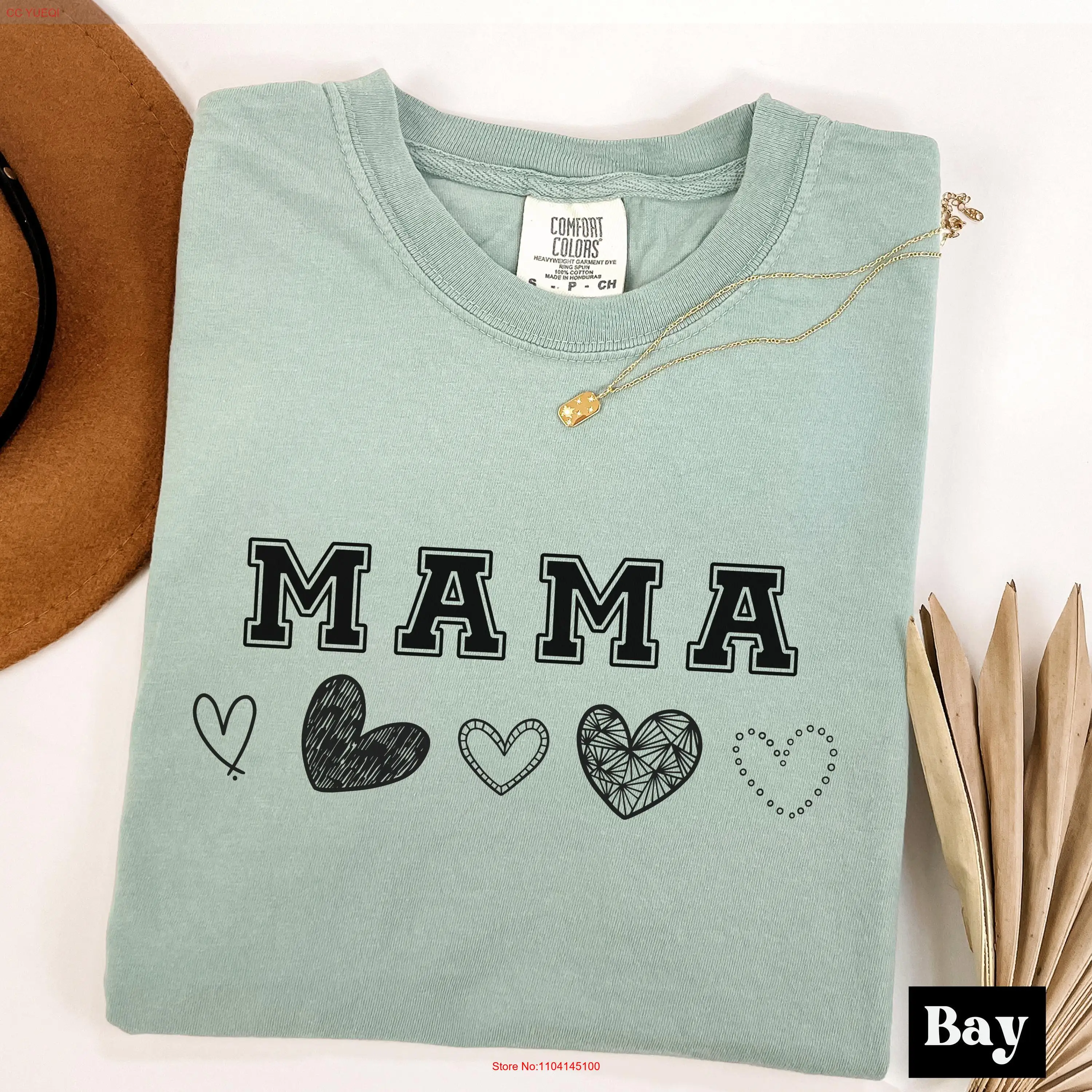 Comfort Colors Mama Valentine T Shirt HearT Valentines Day Crewneck First Time Mom New for Her long or short sleeves