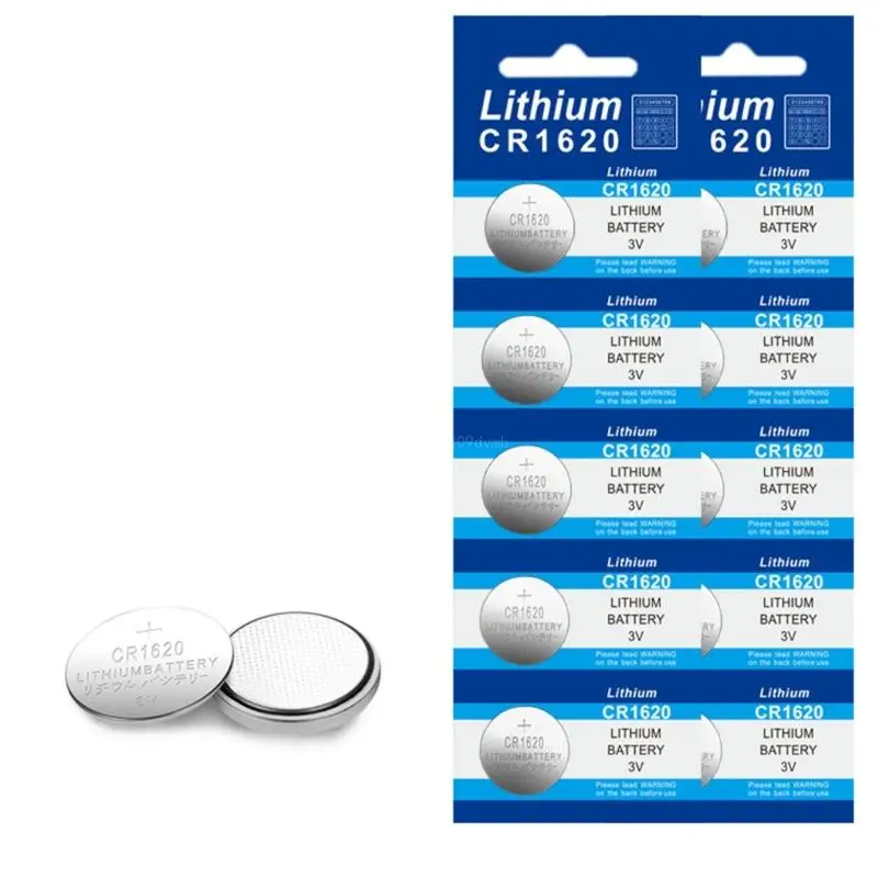 Pack of 25pc/5pc Button Cell Battery 3V Lithium Button Battery CR927/CR1220/CR1620/CR1632/CR2016/CR2025/CR2032/CR2450