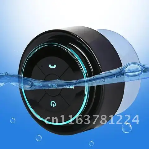 

Wireless Bluetooth Speaker With Radio Waterproof Car Bathroom Office Beach Stereo Music Absorbable Loudspeaker For iPhone 12