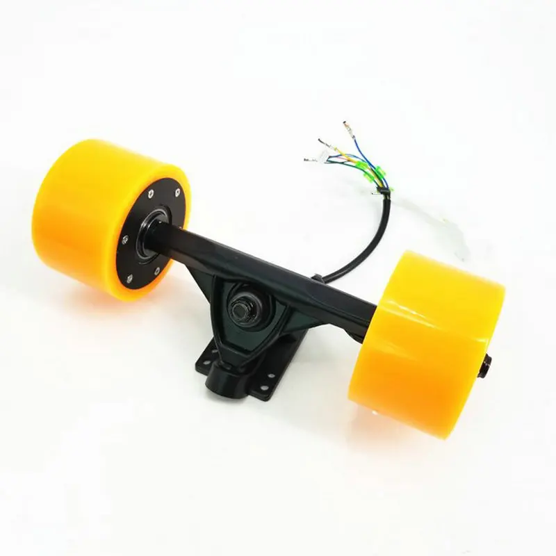 90mm Motor Electric Skateboard Power Axle Assembly Drive Axle 7 inch Power Axle Single Drive Dual Drive Accessories Kit Remote