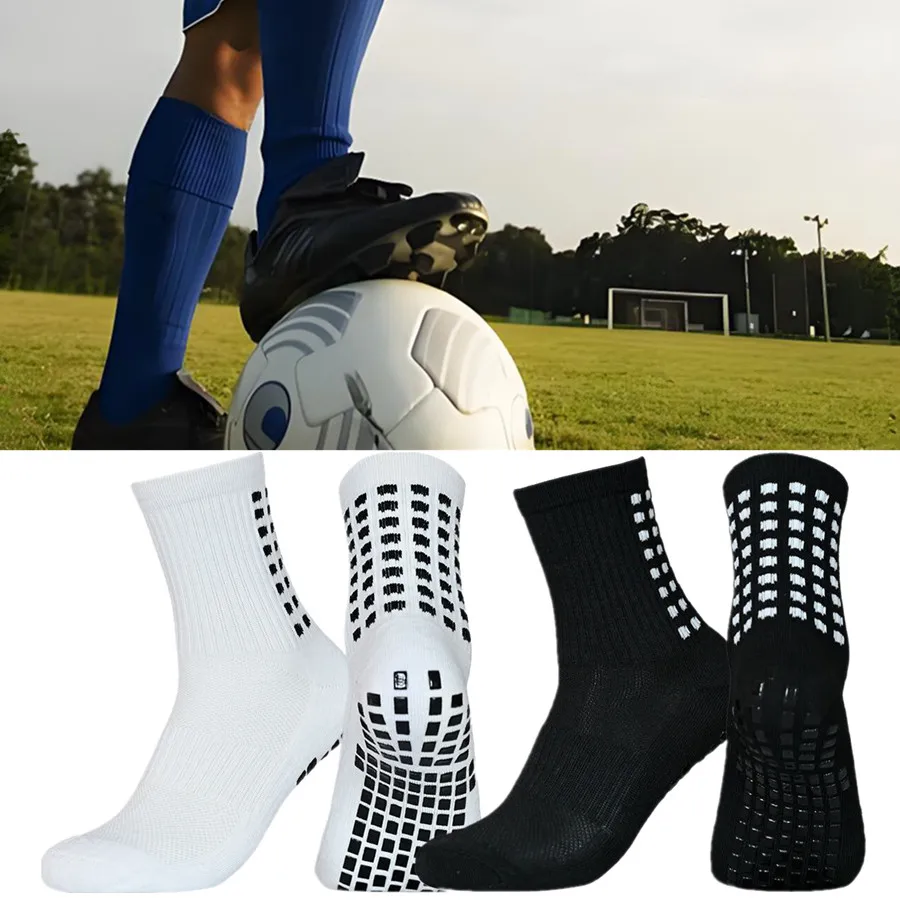 

Женские и мужские спортивные носки с нескользящей ручкой, футбольные, баскетбольные, бейсбольные, регби, футбол, велоспорт, бег, скейтборд, носки для упражнений