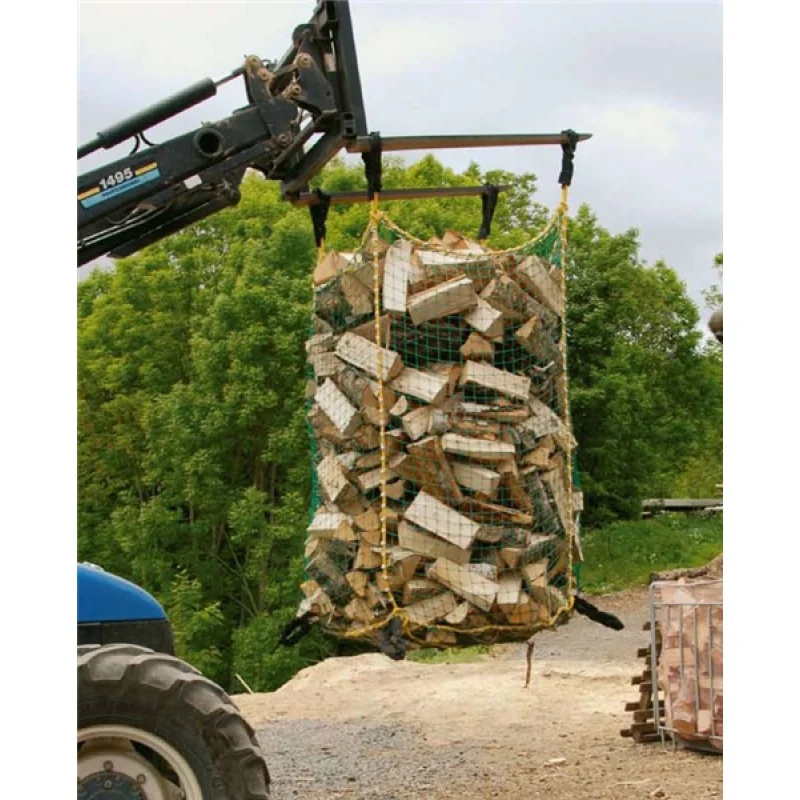 Prodotto personalizzato, forte fabbrica personalizza la rete riutilizzabile della borsa della rete della legna da ardere della rete ecologica dell'hdpe