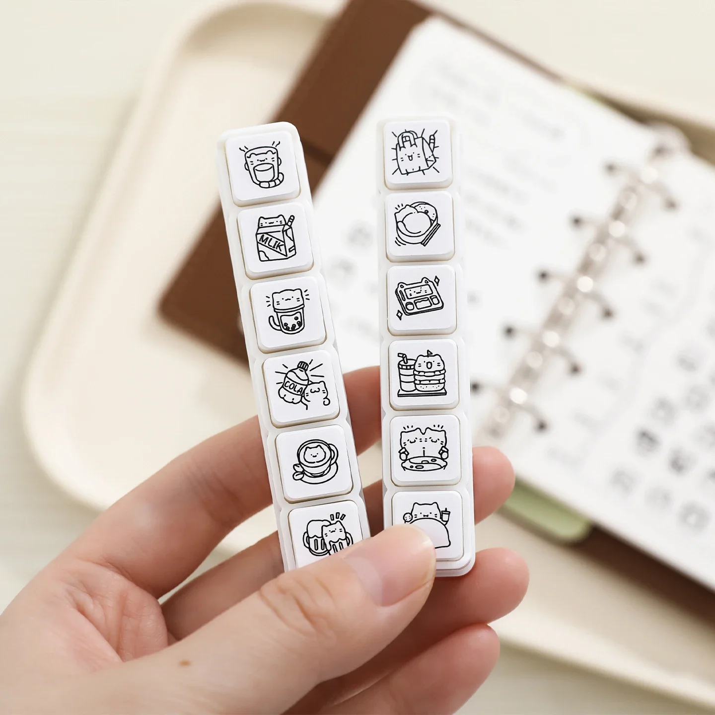 Cartoon Teacher Seal Commendation Award Seal Evaluation Stationery Scrapbook Classroom Supplies