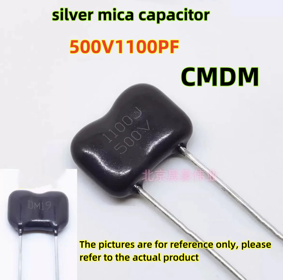 5pcs 1000PF-7500PF 500V Silver Mica Capacitor 1000PF 1500PF 2000PF 2700PF 3000PF 3600PF 4300PF 4700PF 6800PF 7500PF CMDM 5%