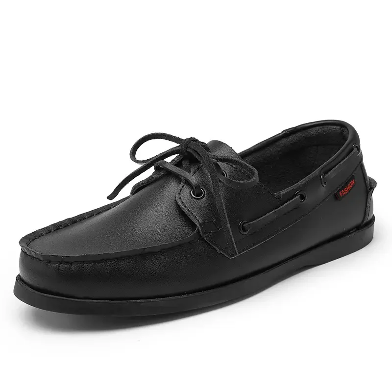 

Genuine Leather Casual Shoes for Men Autumn Loafers Driving Shoes Slip on Mens Moccasins Brand Luxury Men Dress Business Shoes
