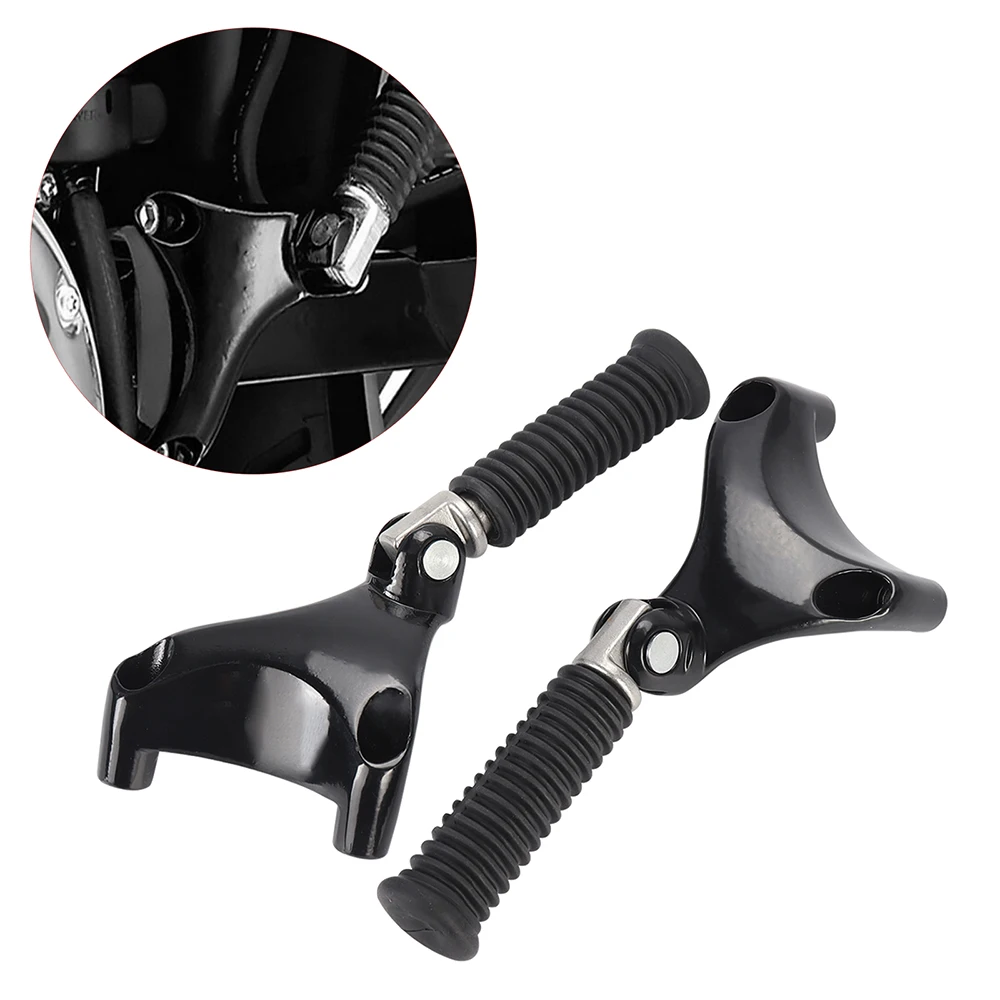

Motorcycles Rear Passenger Foot Pegs Mount Bracket Footrests moto accessories Pedal For Harley Sportster XL1200 04-13 Iron 883