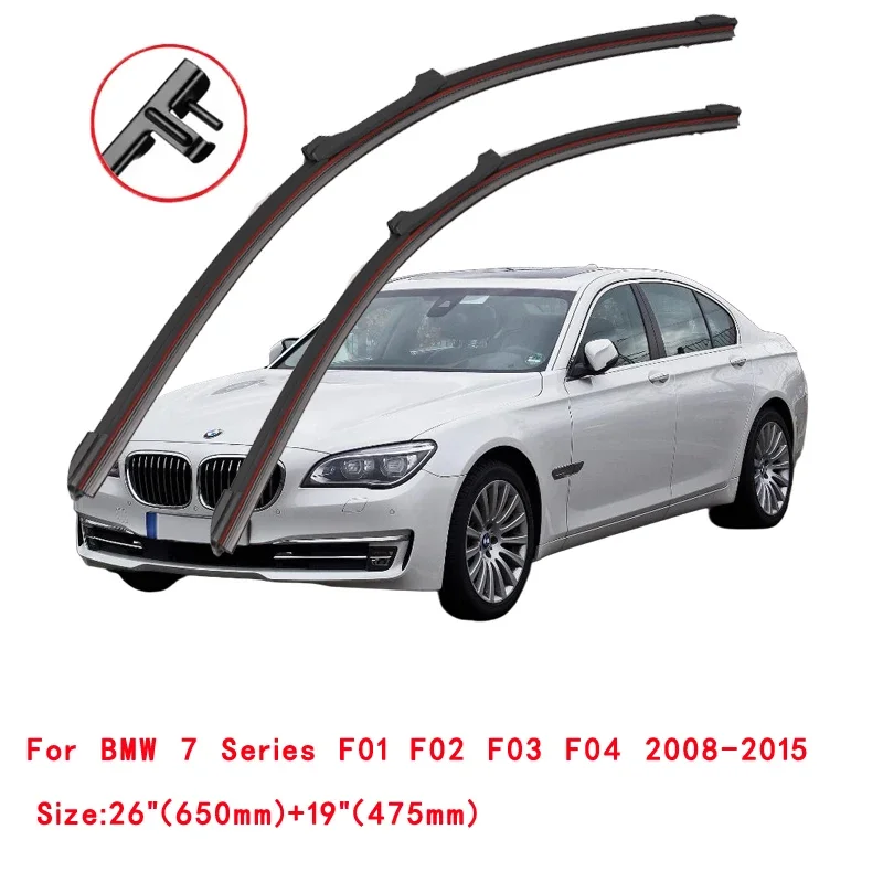 

Для BMW 7 серии F01 F02 F03 F04 G11 G12 G70 2008-2024: щетки стеклоочистителя лобового стекла, аксессуары для омывателя