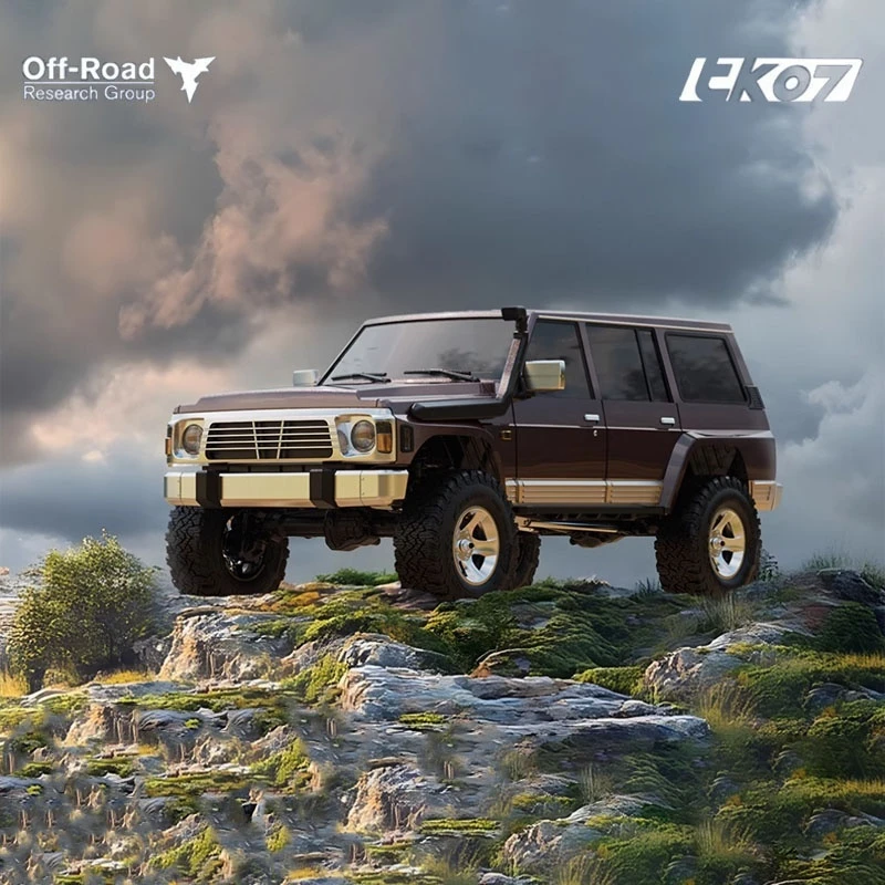 

Ruilaluo TK07 1/7 Climbing Car RC Remote Control Model Electric 4WD Dual speed Differential Simulation Off road Vehicle