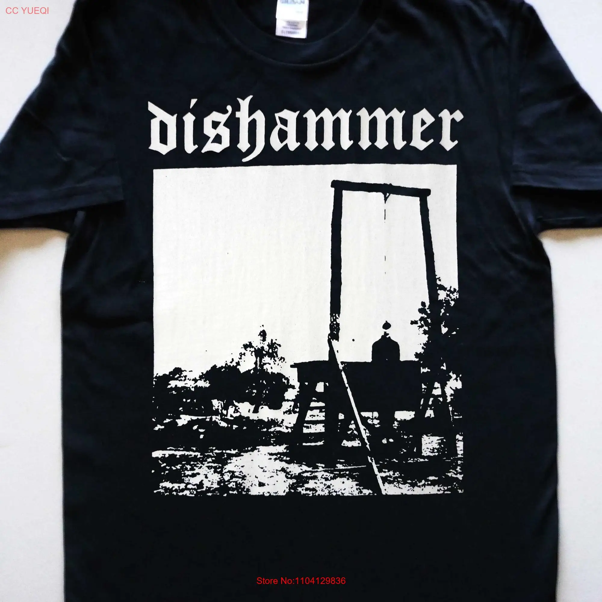 DISHAMMER T shirt long or short sleeves