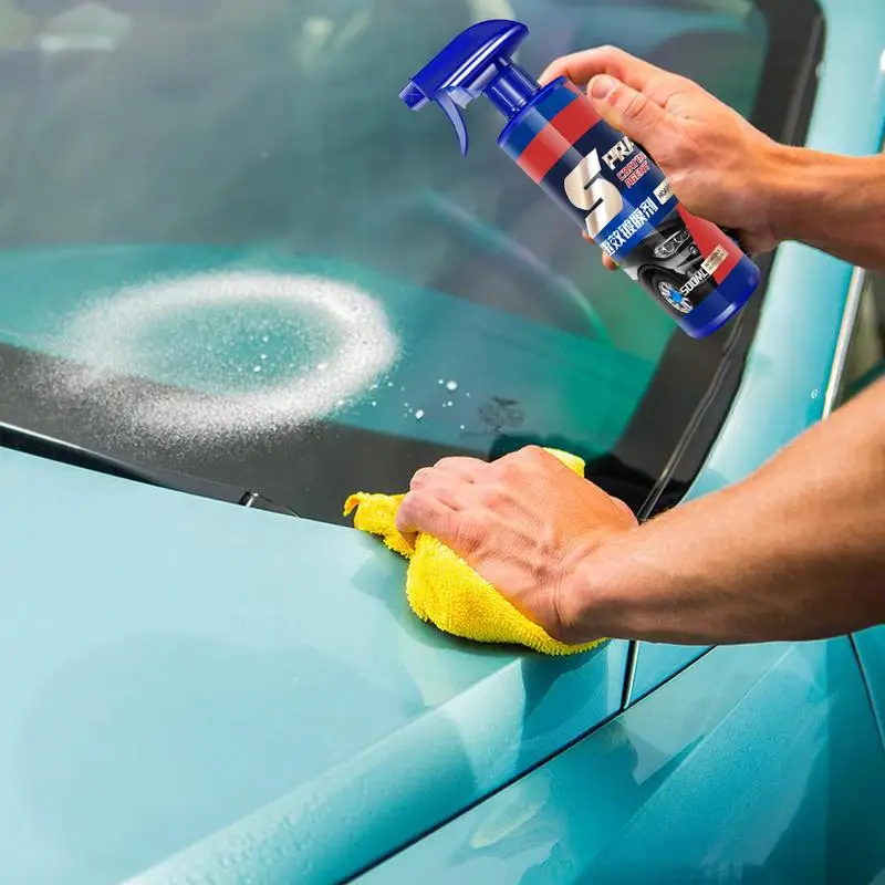 High Protection Quick Coating Spray Rapid Ceramic Coating Fortify Car Wax Polish Spray Hydrophobic Easily Repair Paint Scratche