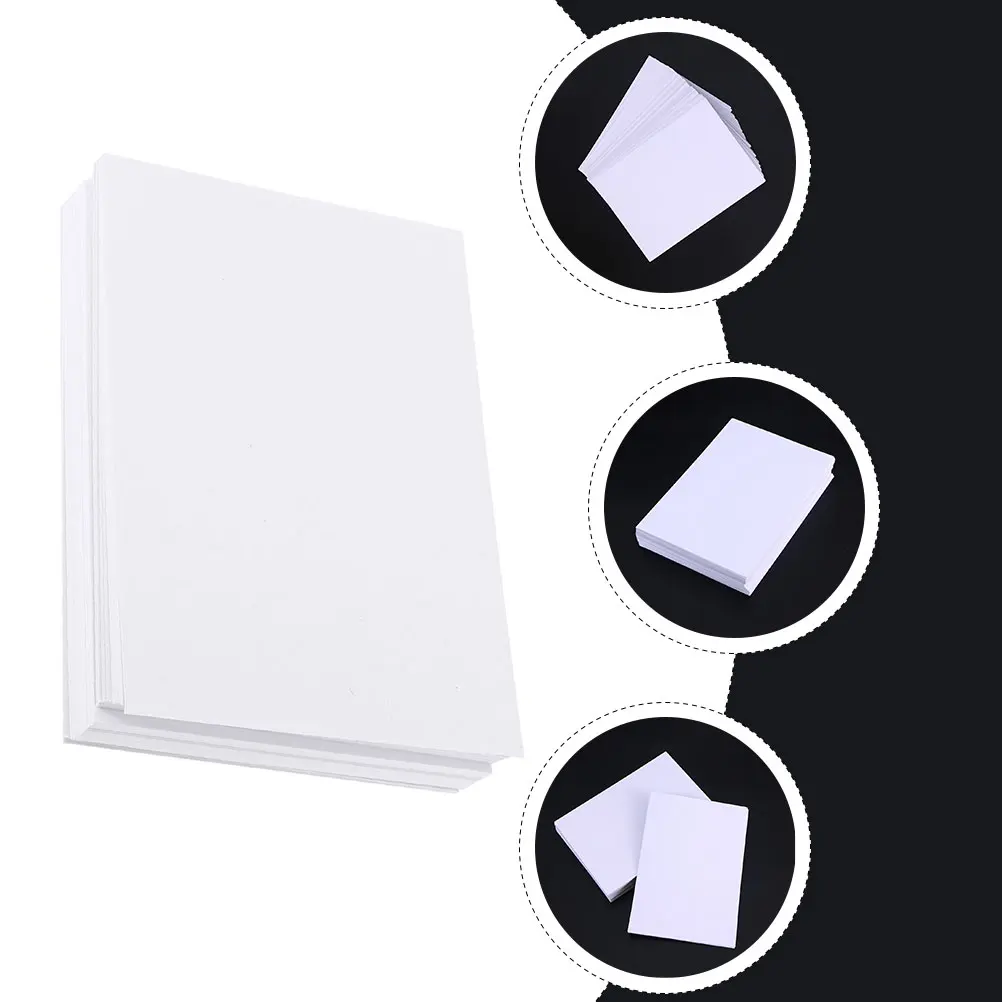 

100pcs Watercolor Paper For Students Drawing Sketching Supplies Smooth Paper Kids Art Craft Stationery School Artistic Supplies