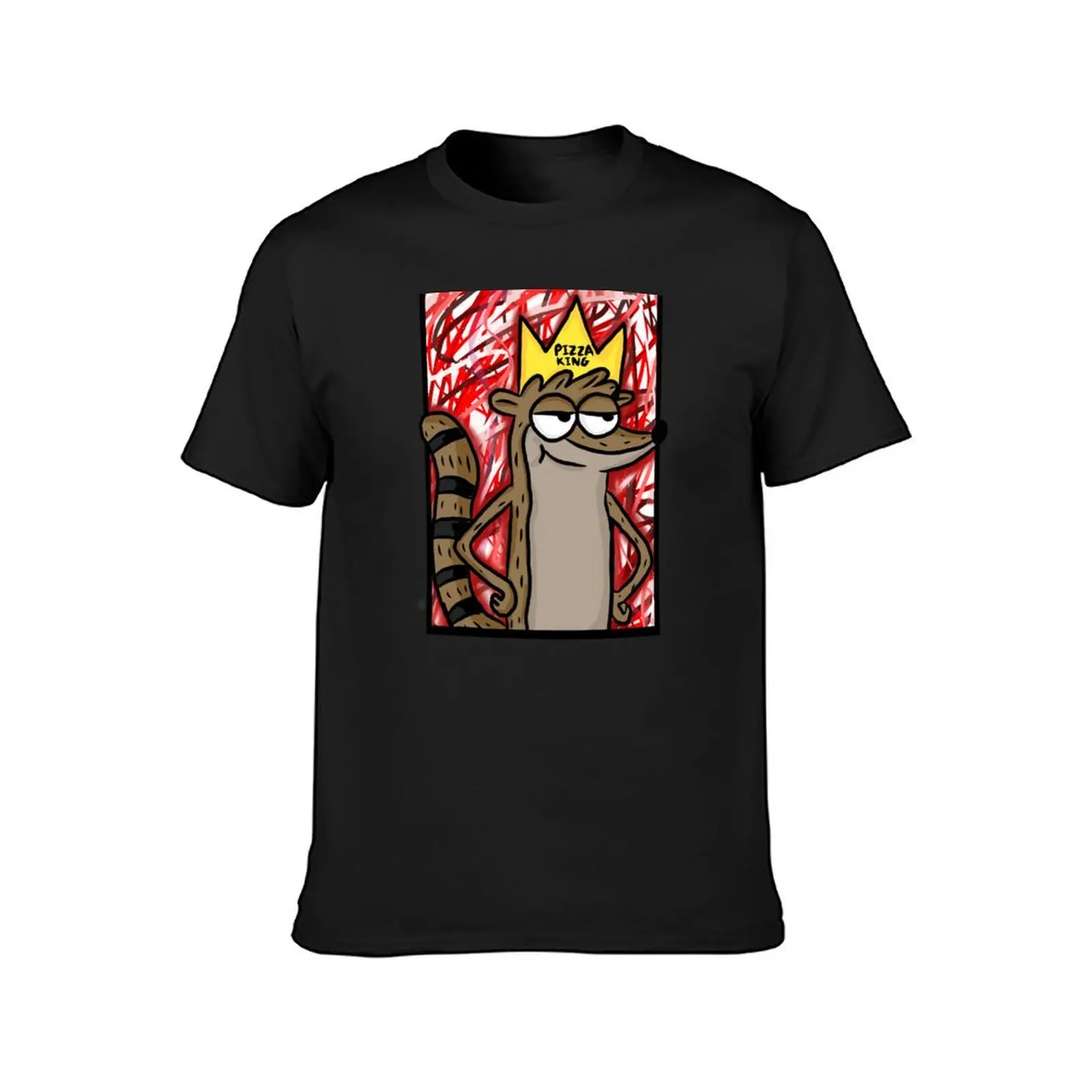 Pizza King Rigby T-Shirt sports fans summer top plus size tops men t shirts