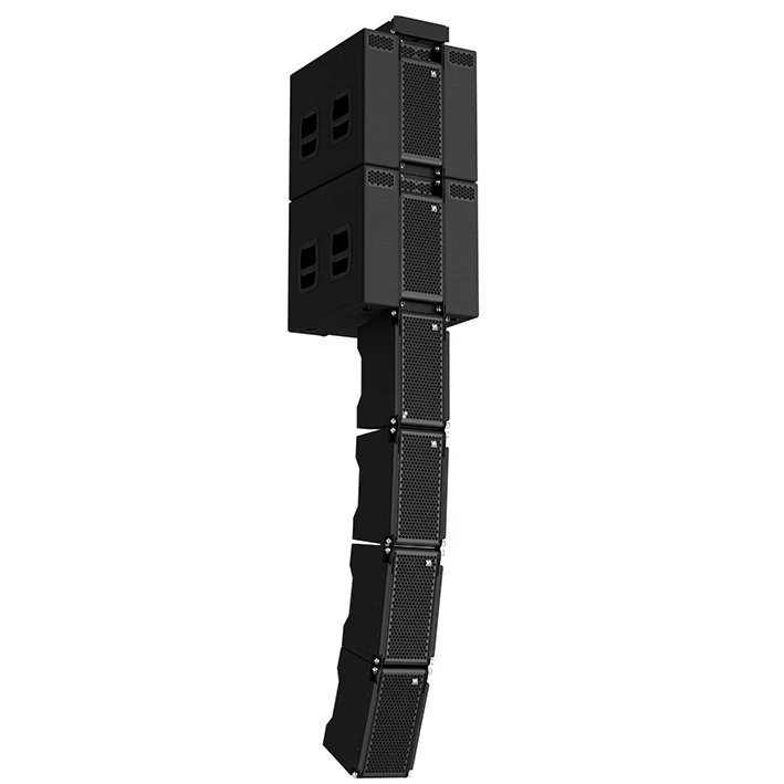 Coaxial Dual 8 Inch Professional Line Array Speakers Sound Audio System Outdoor Indoor Stage Activity Speaker