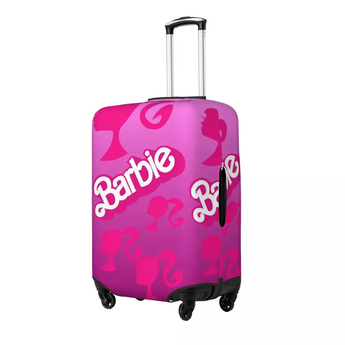 Funda para maleta Barbie, accesorios de equipaje útiles para vacaciones, protección de viaje