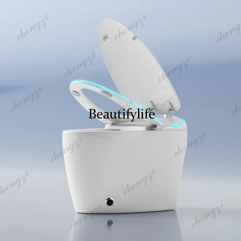 Fully automatic smart toilet integrated with built-in foam shield siphon type no water pressure limit toilet ab01