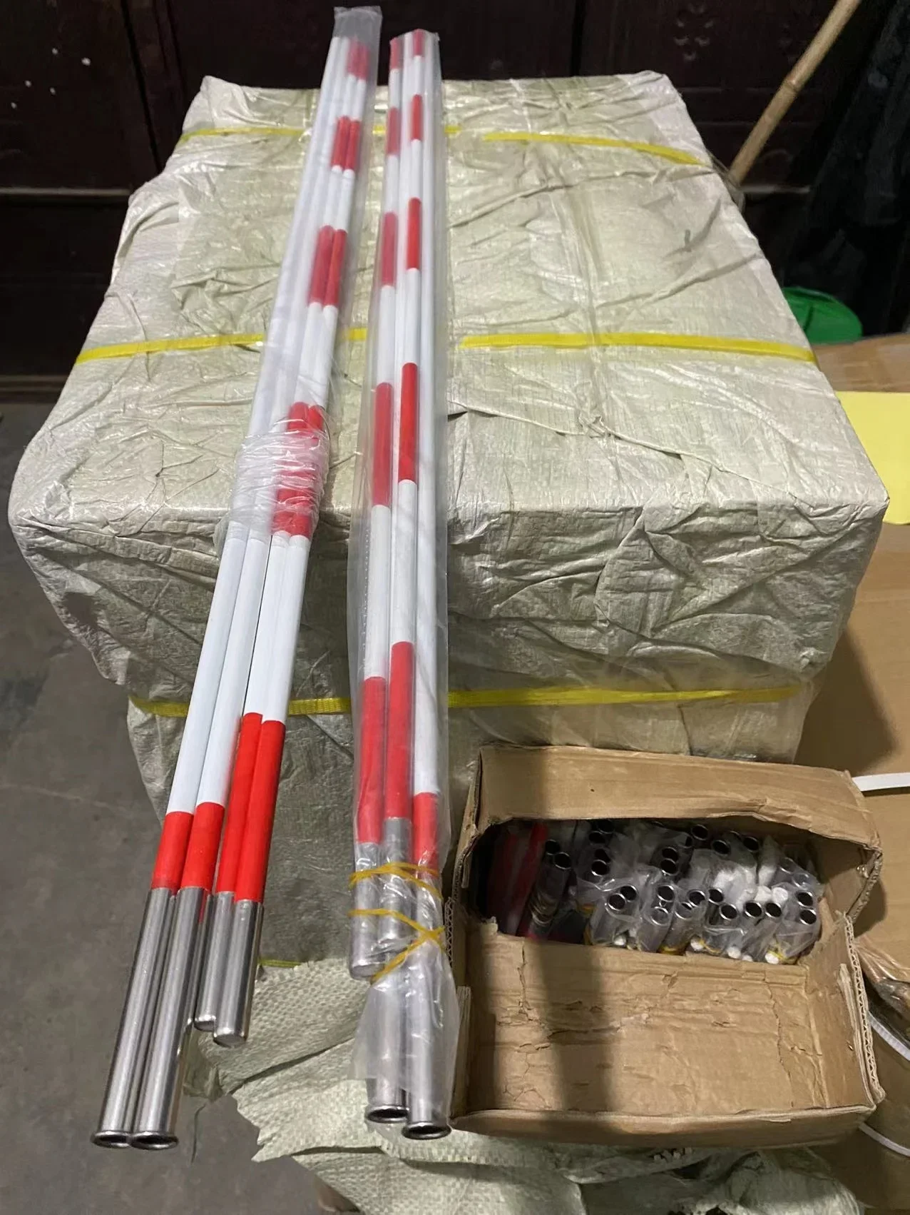 ビーチ用バレーボールネットアンテナ,1.8m,丈夫なグラスファイバー,折りたたみ式