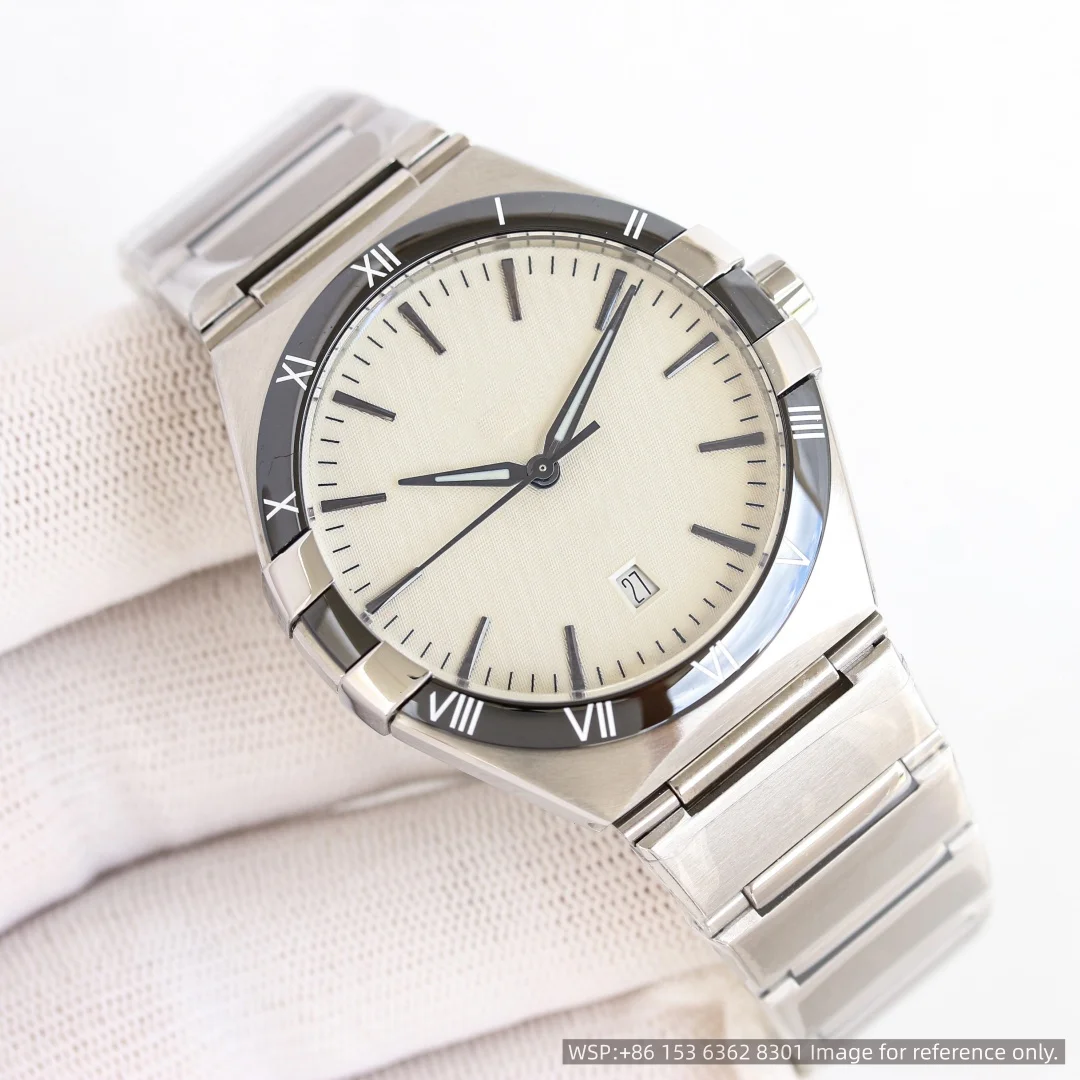 

41mm Luxury Sport Watch Men Custom Automatic Movement Premium Stainless Steel Mechanical Watches