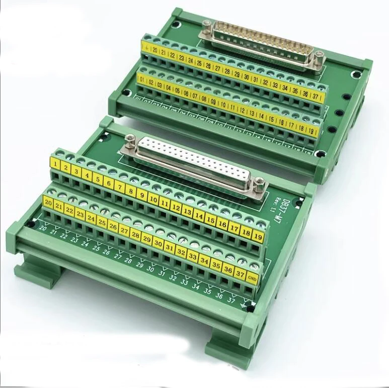 

DB37 Terminal board Cable module 37-core male and female trunk terminals Compatible with ADAM-3937