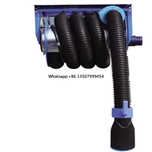 

Exhaust Extraction System Slide Hose Reel with Exhaust Flexible Pipe Exhaust Extraction System( Slide Type )