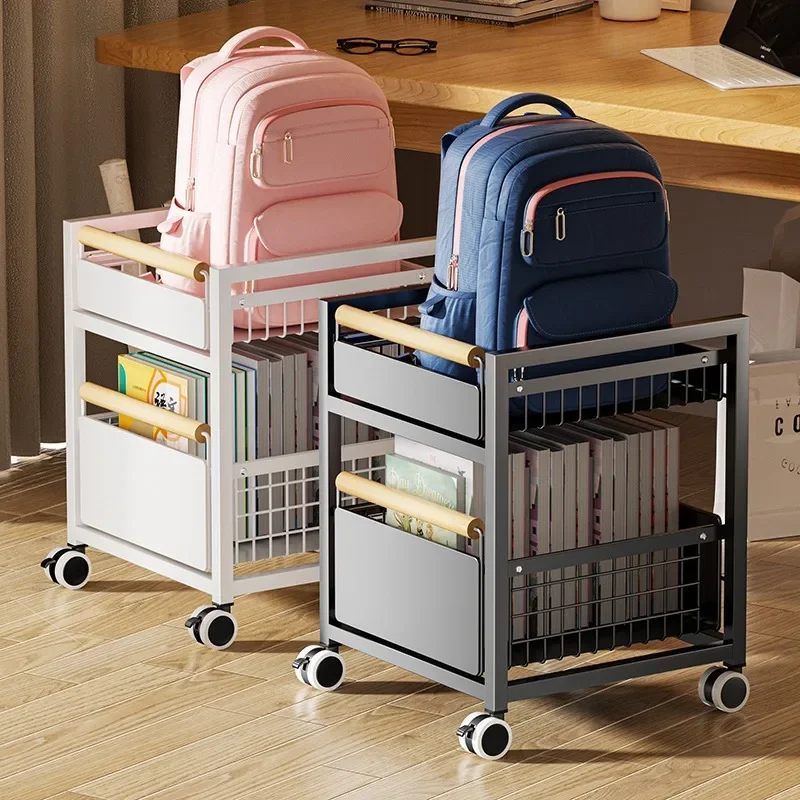 

School bag rack removable household seam