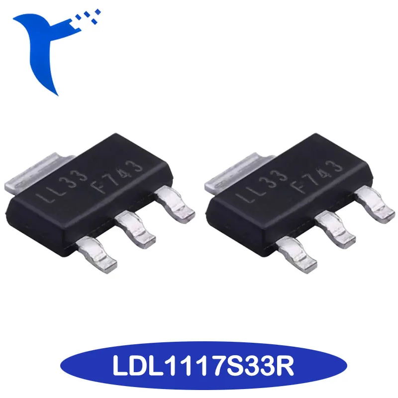 New LDL1117S33R Package SOT-223-4 Linear Regulator (LDO)