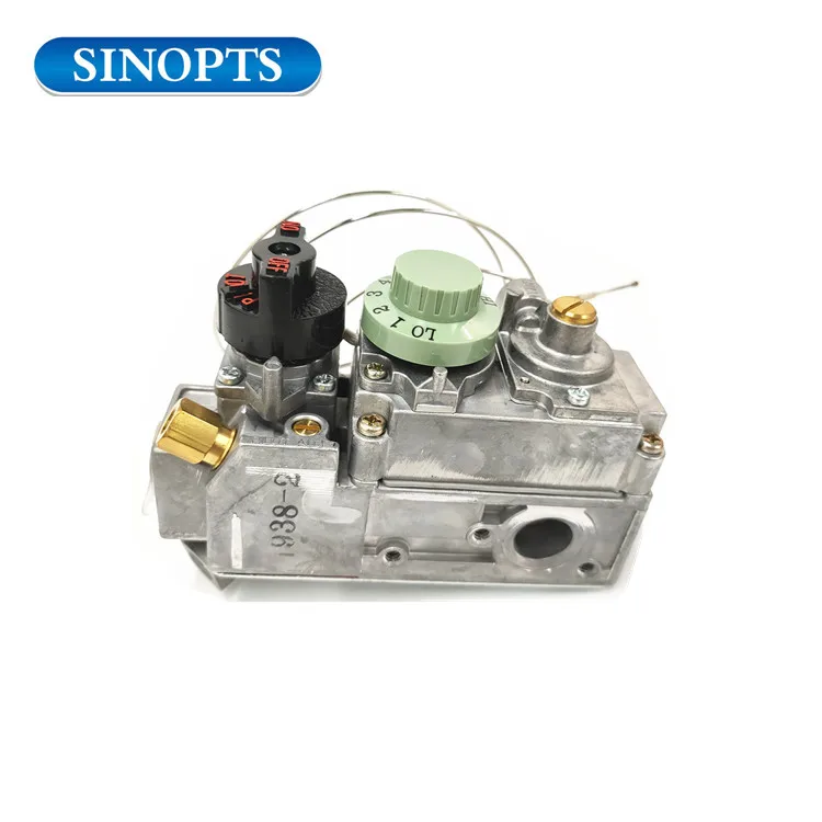 Sinopts Gas Temperature-sensing Valve 120-200 Degree Fryer Thermostat Gas Control Valve With Thermocouple