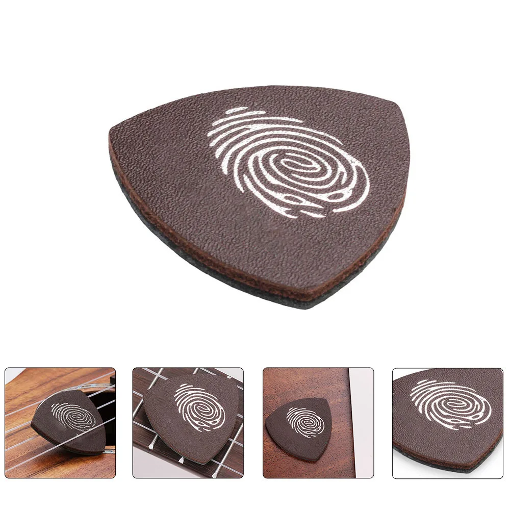 

6 Pcs Ukulele Picks Guitar Accessories Replacements Finger Acoustic Plectrums Folk