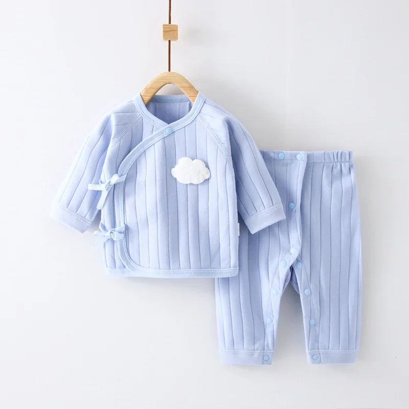 Newborn Baby Sets For Girls Boys Spring Infant Baby Boy Girl Set Casual Clothes For Girl Long Sleeve T Shirt Pants Costume 0-6M