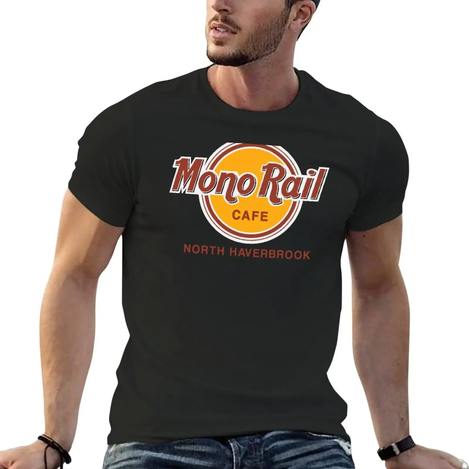 Monorail T-Shirt anime clothes graphic shirts quick-drying mens funny t shirts