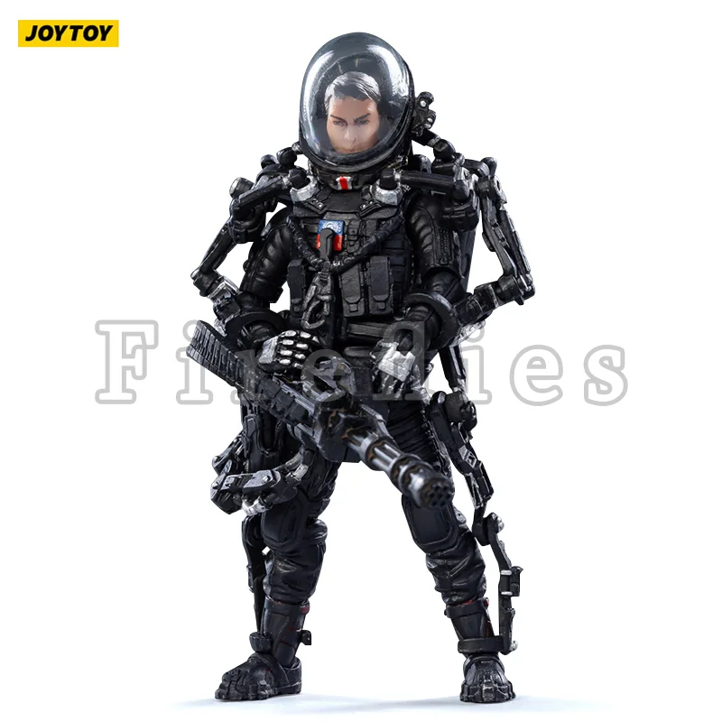 1/18 JOYTOY Action Figure The Wandering Earth China Rescue Team Heavy Gunner Anime Collection Model Toy For Gift