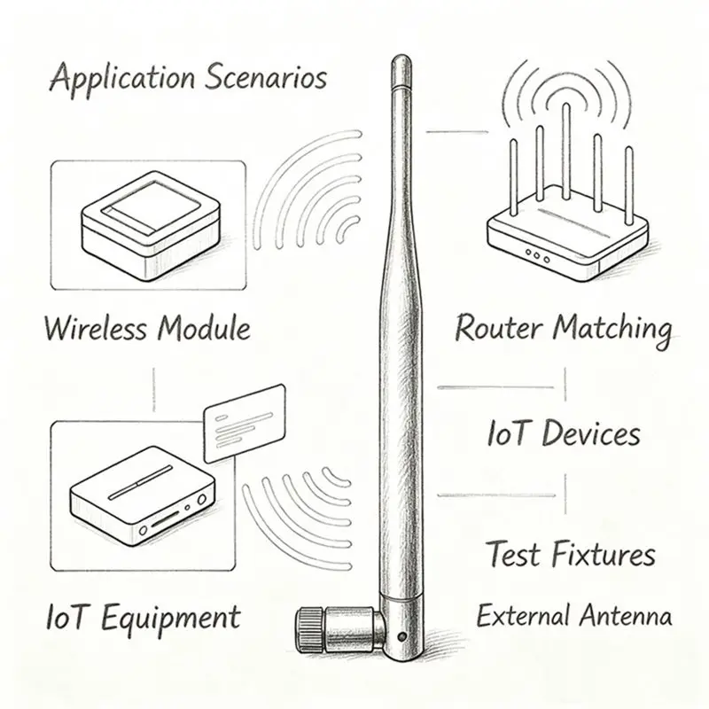 Reliable-5Dbi Omni-Directional Lora Antenna Omni-Directional High Gain Lora Antenna For Lorawan Meshtastic 915Mhz,5Dbi Omni-Dire