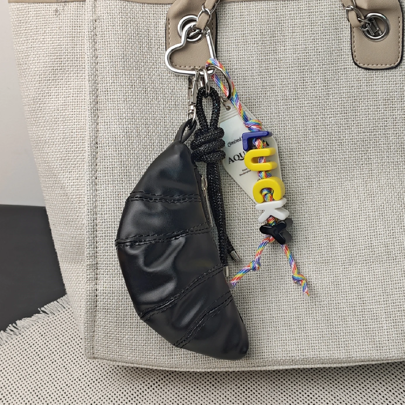Fashion Ox Horn Bag Pendant Coin Purse Lucky Hanging Rope Exquisite Storage Functional Dumpling Bag Design Key Accessories Gift
