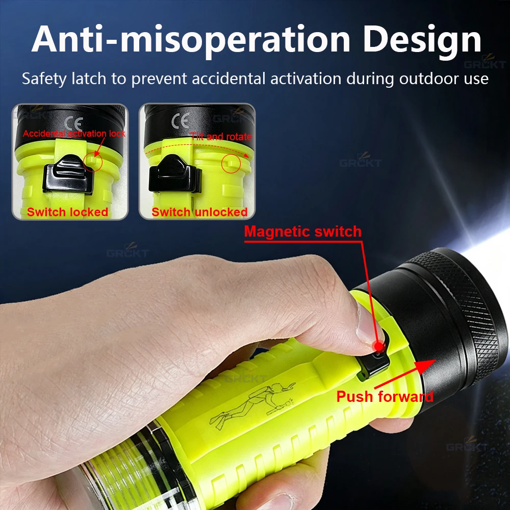 Neue XHP90-Tauchlampe, Unterwa – Underwater Flashlight Bewertung und Preis